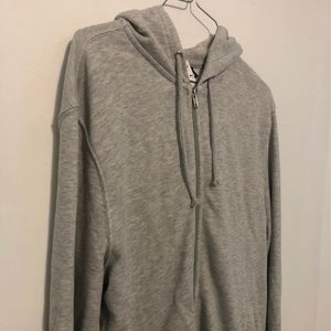 NEW Grey zip up hoodie
